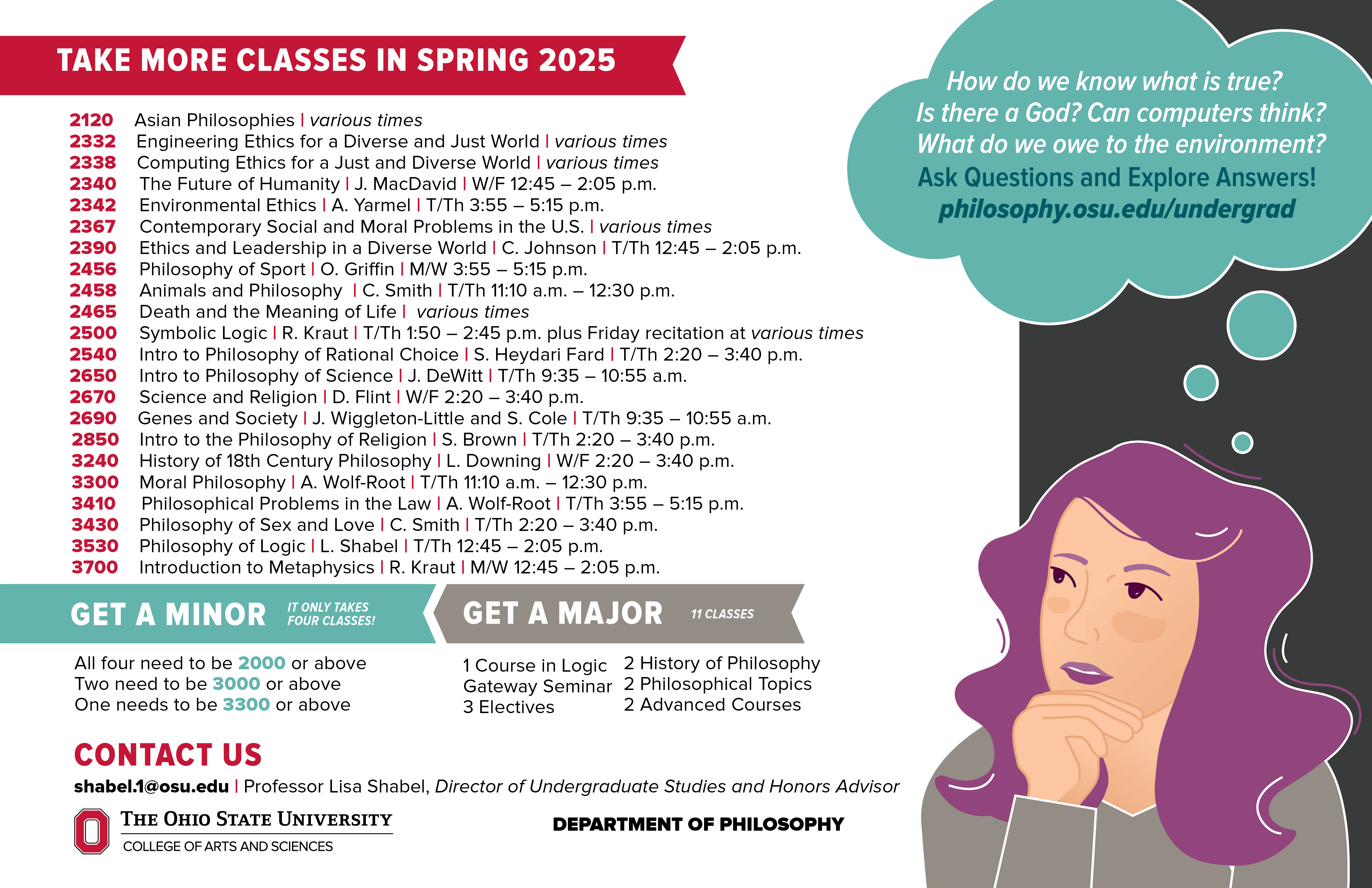 Take More classes in Spring 2025