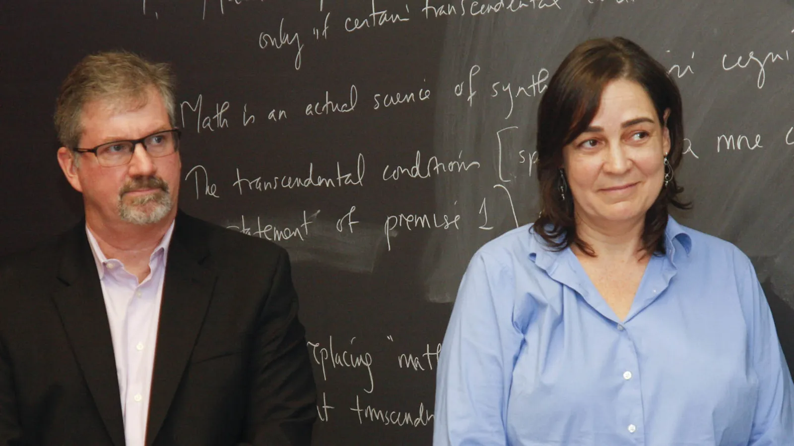 Justin D'Arms and Lisa Shabel