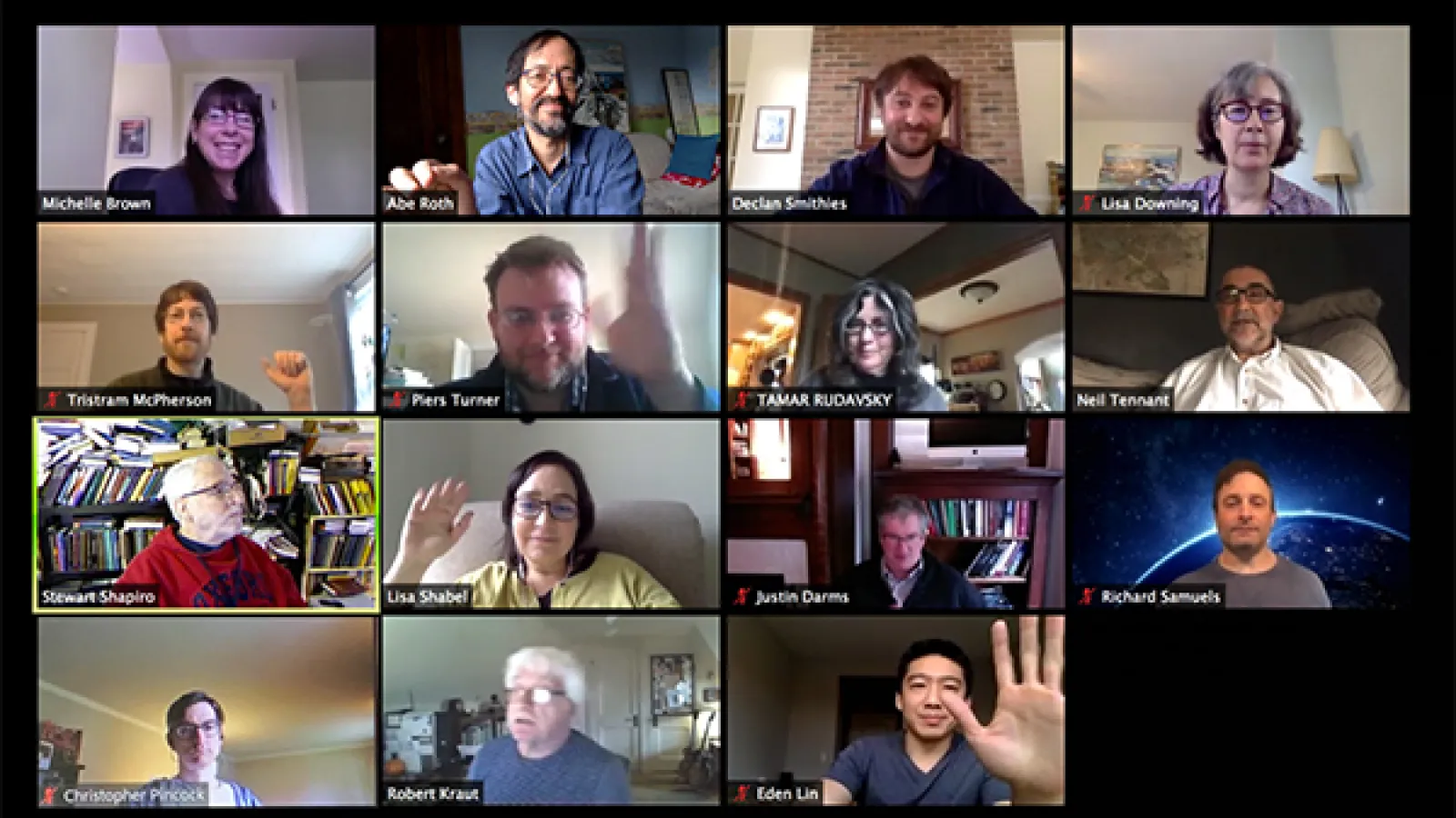 faculty zoom meeting