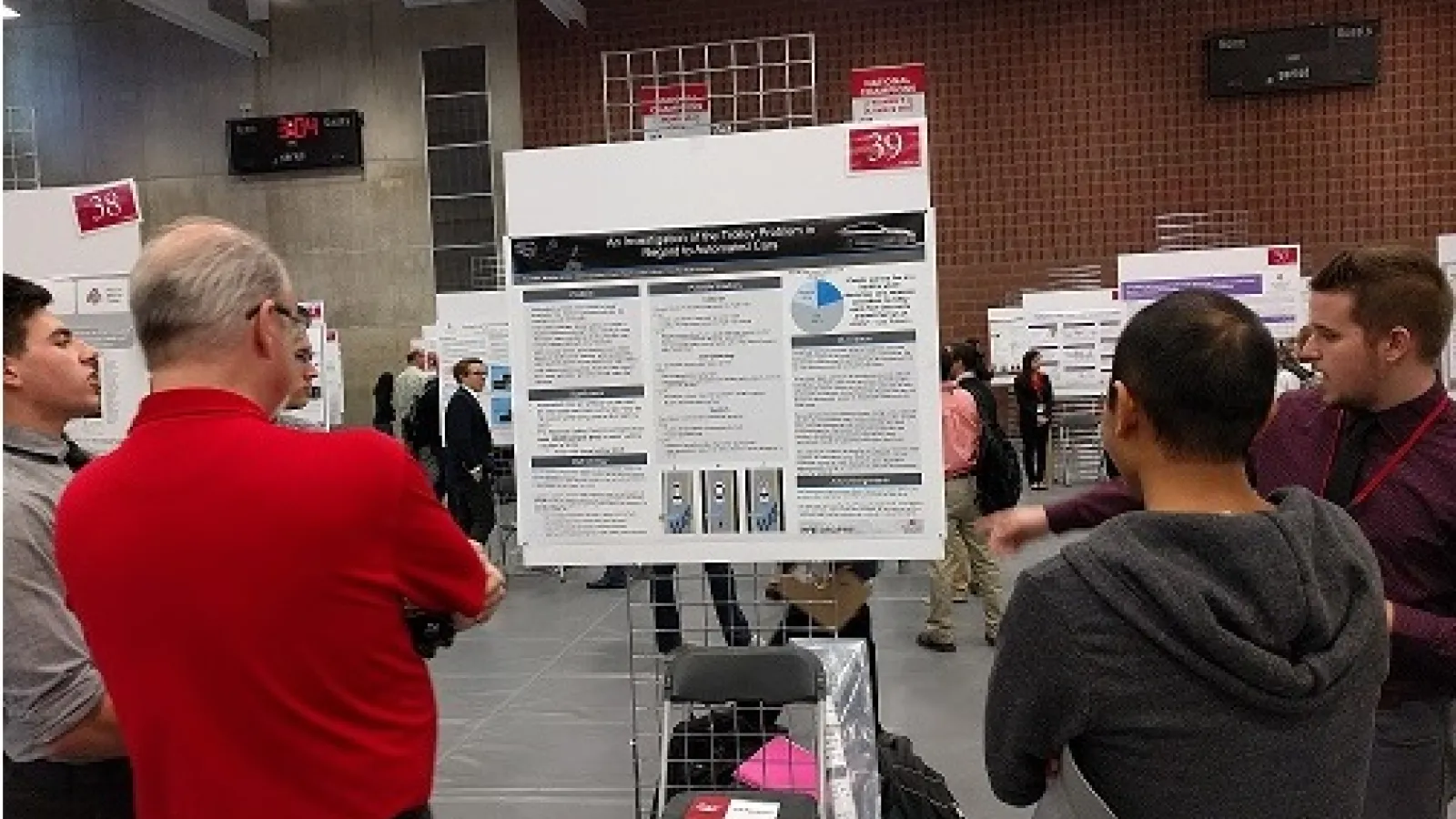 Philosophy students at Denman Undergraduate Research Forum