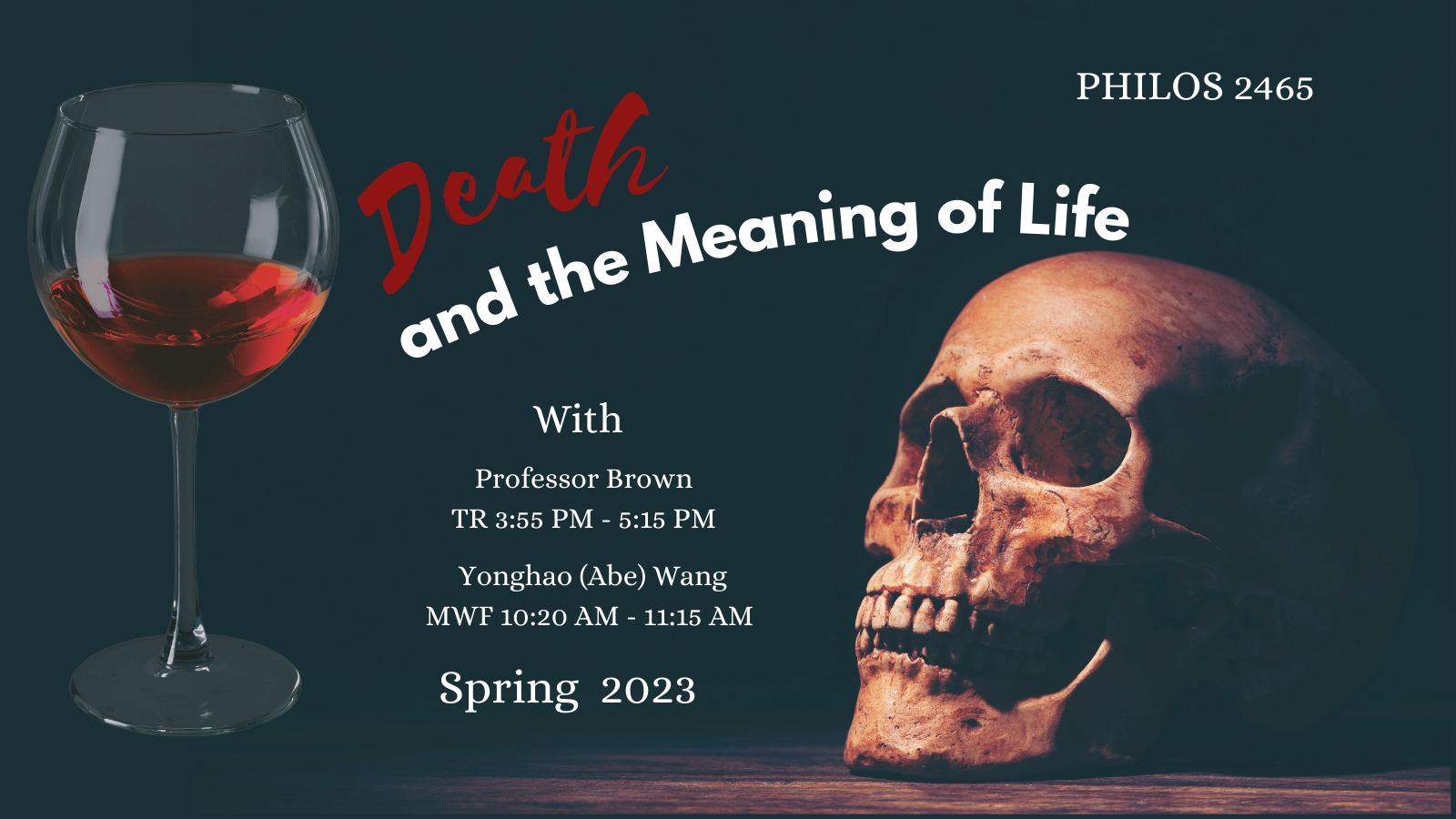 2465 Death and the meaning of life